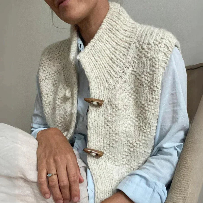 Mavilde | Strikket cardigan uten ermer