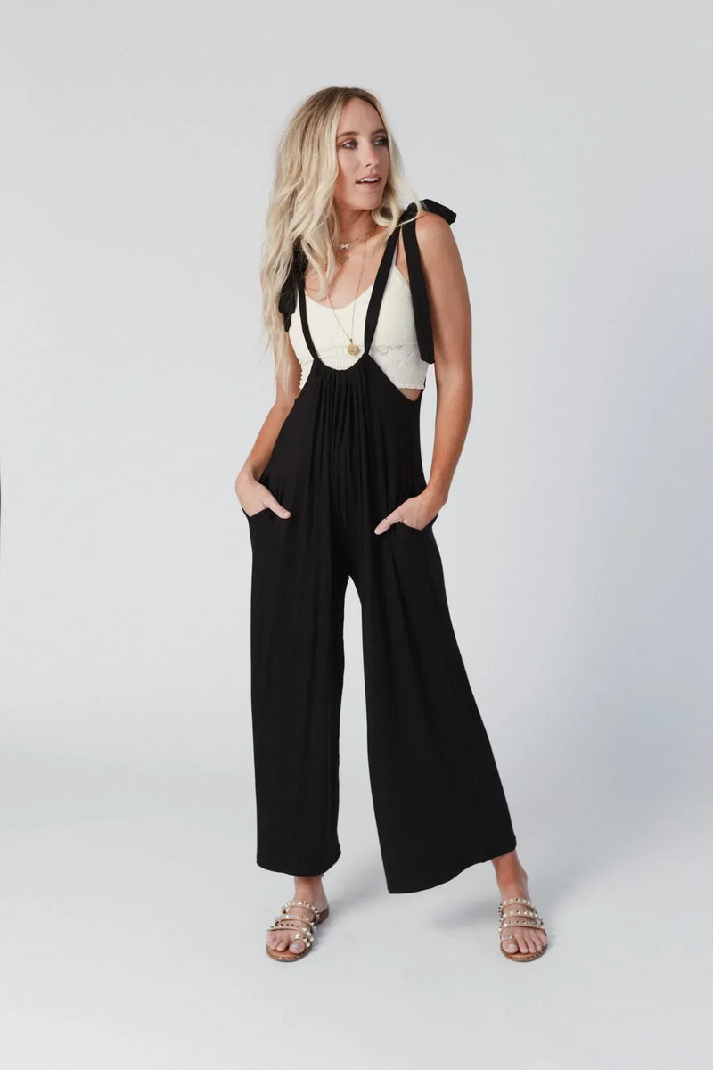 Mavilde | Ensfarget jumpsuit