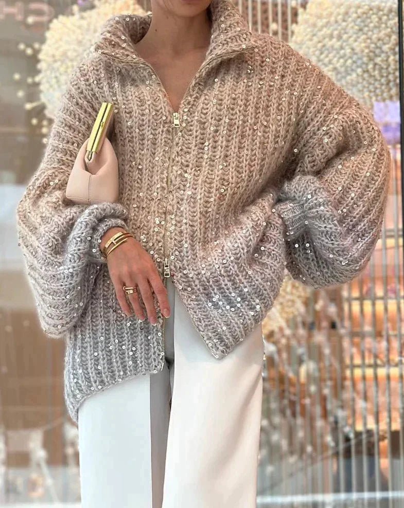 Mavilde | Glitter cardigan | Vinter Edition